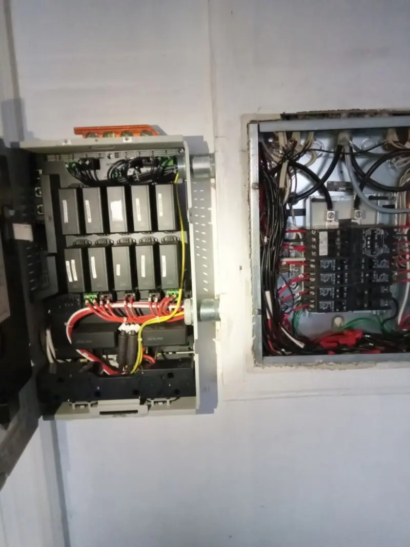 Electrical panel upgrade completed for Electrical Inspection in Collierville